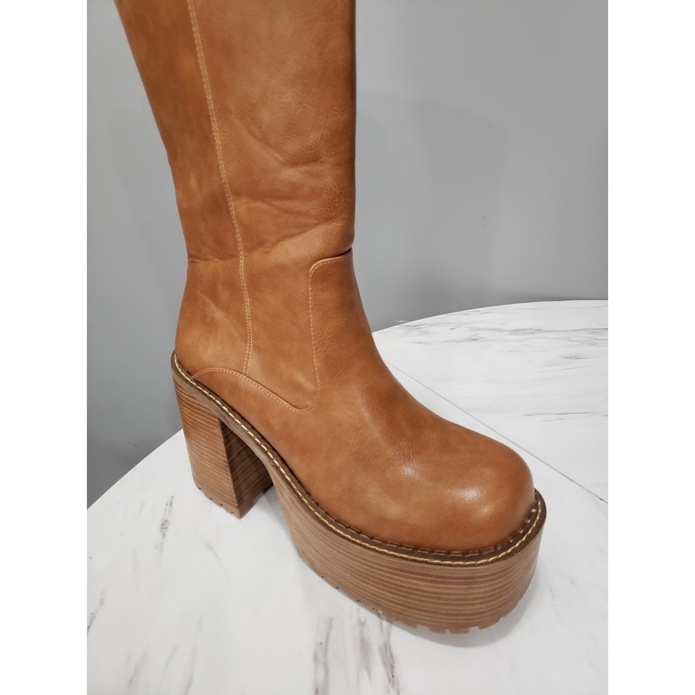 NEW NO BOX dELiA*s Delia's Vintage Soul Knee High Boots bratz y2k platform - Picture 7 of 10